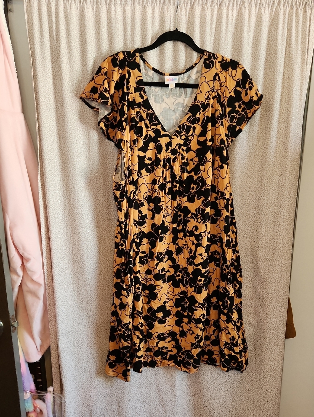 Lularoe Floral Swing Mini Dress FINAL PRICE